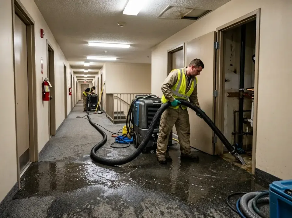 multi-unit-apartment-hallway-f-005 — frequently asked questions, Emergency Burst Pipe Water Extraction & Removal in Harrogat…